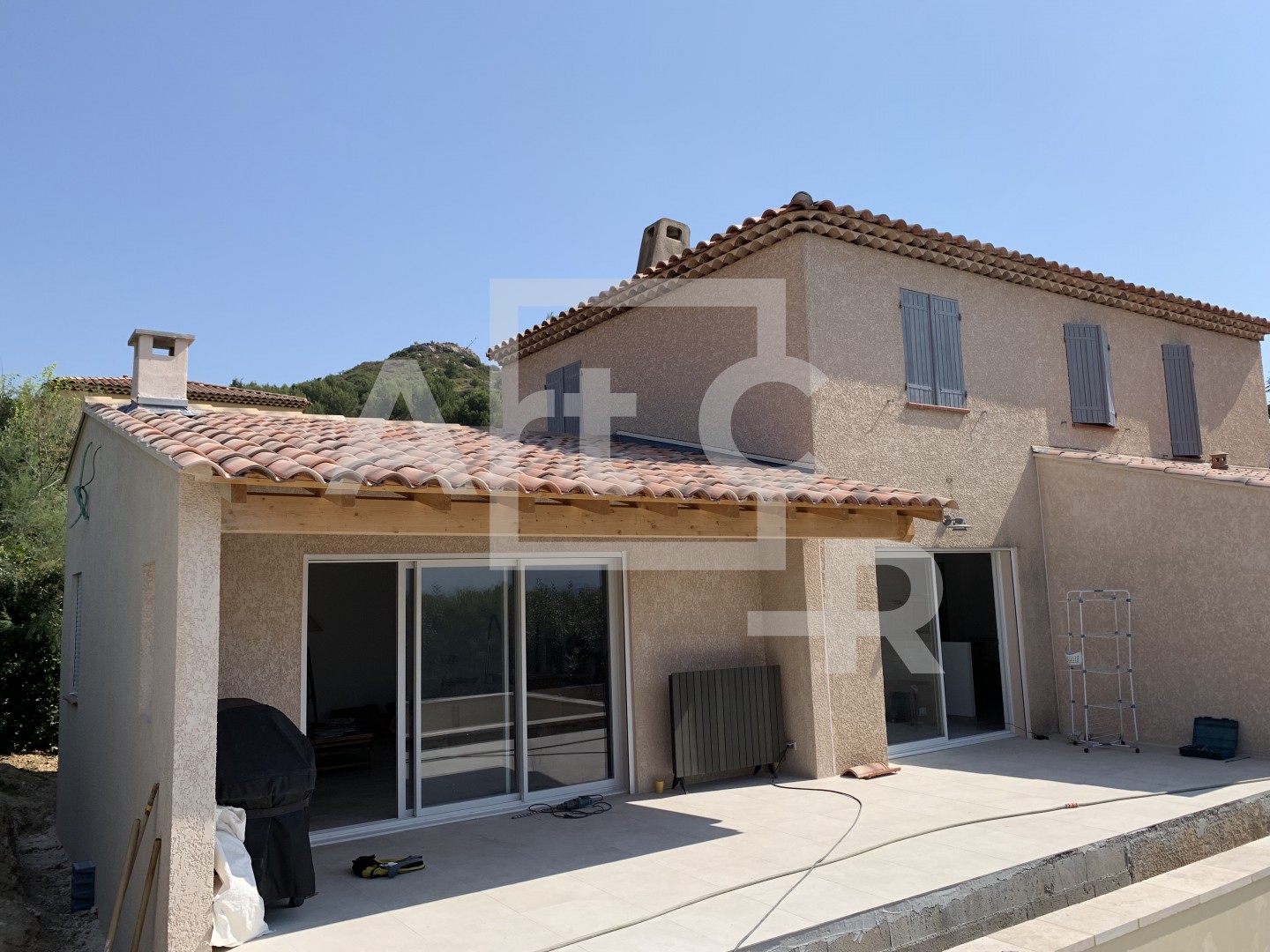 Extension d'une maison à Chateau Gombert