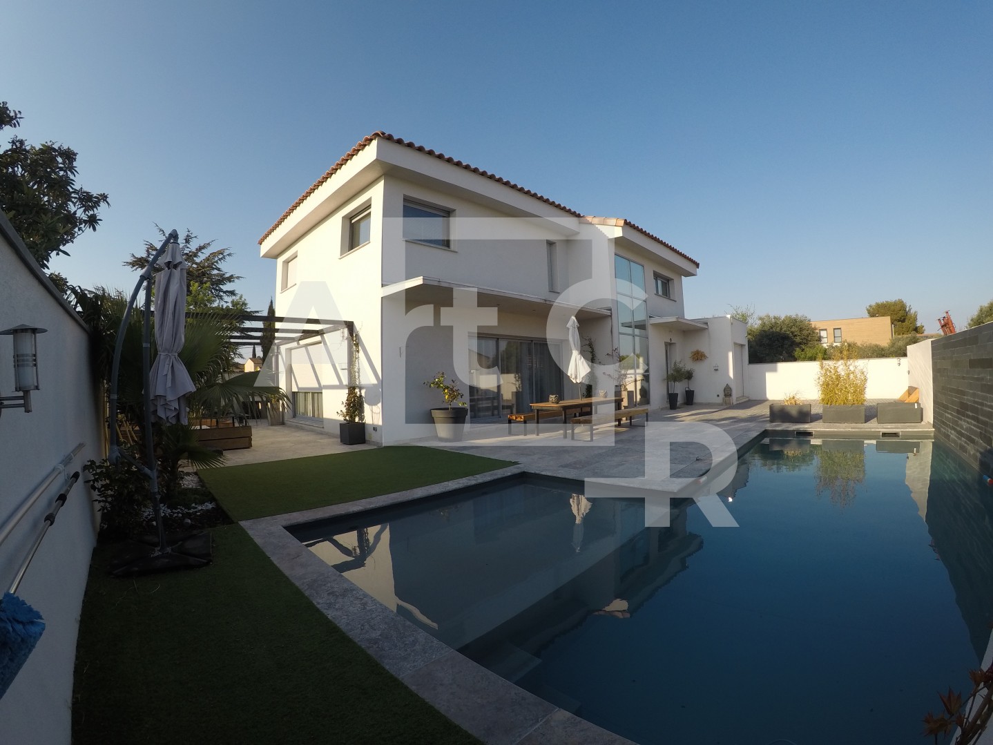 Construction d'une maison avec piscine à Marignane